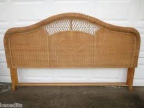 Wicker King Size Headboard   Foter