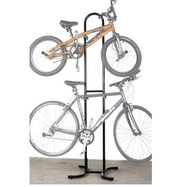Single bike floor stand