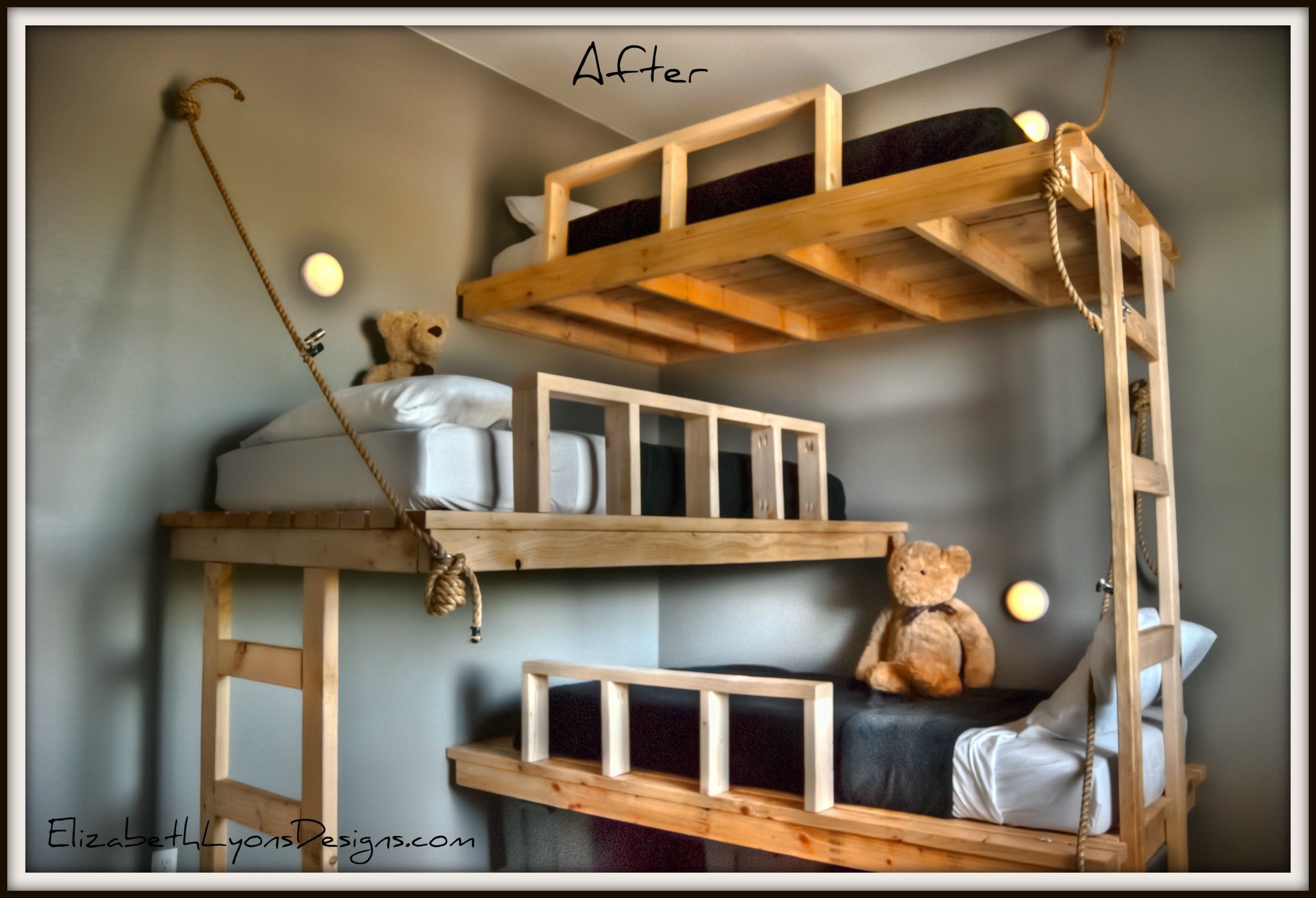 Corner Loft Bunk Beds Ideas On Foter