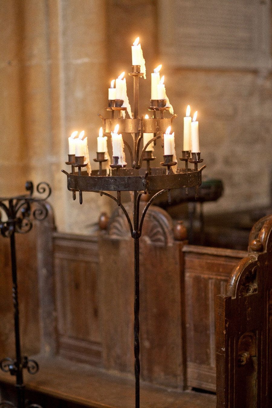 fireplace candlesticks