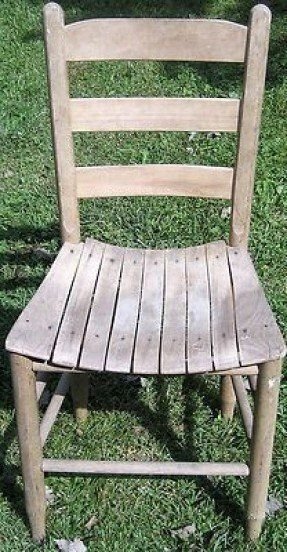 Solid Wood Ladder Back Chairs - International Concepts Maine Unfinished