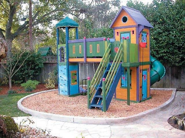 Backyard play structures playhouse for older kids best modern furniture