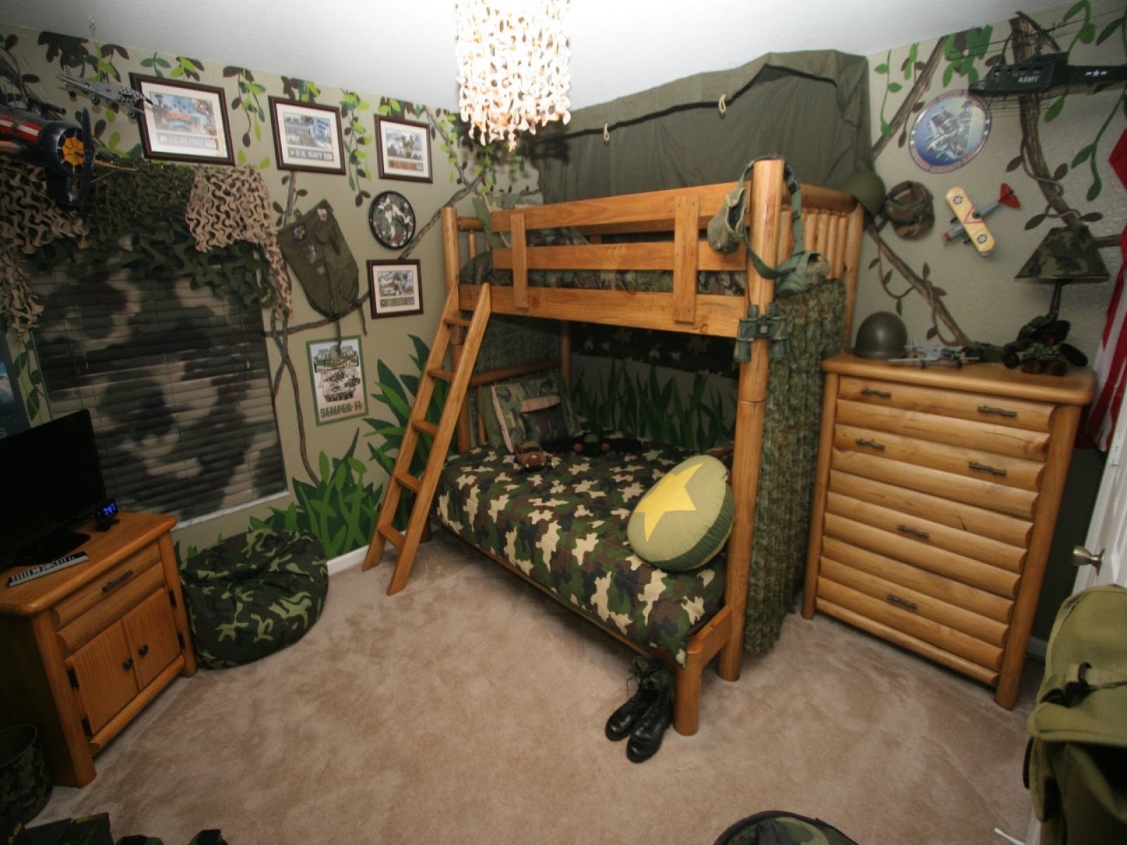 7 year old boys bedroom