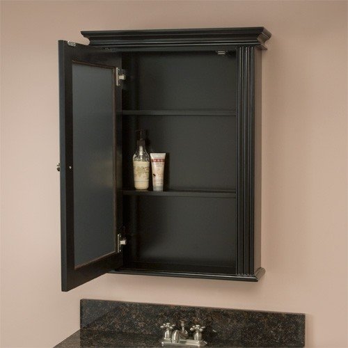 Matte black deals recessed medicine cabinet