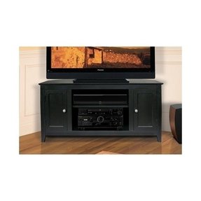 Black Wood Corner Tv Stand Foter Black Wooden Corner Tv Unit