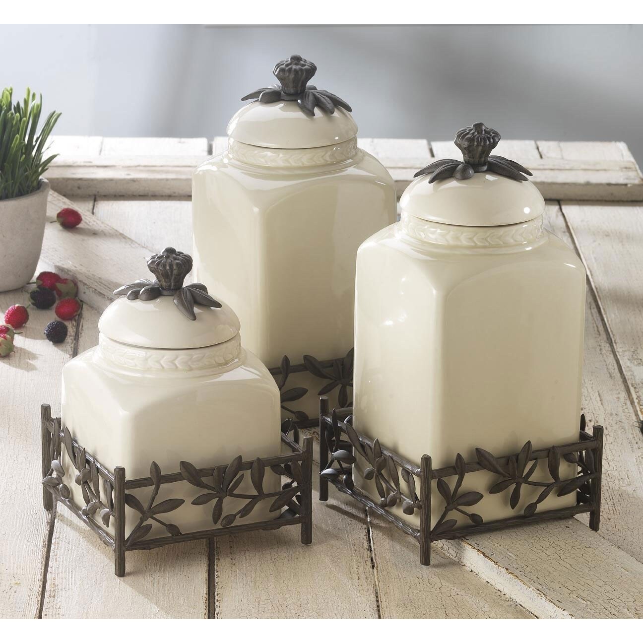 Canister Sets For Kitchen Ceramic - Foter