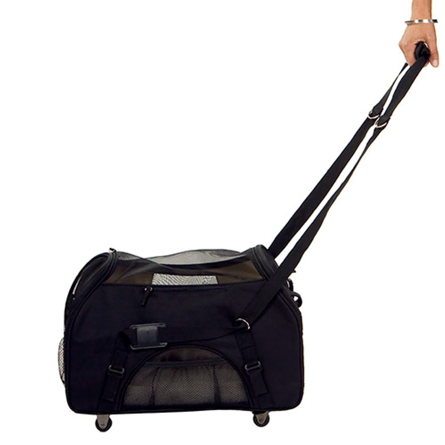 Cat carriers with wheels 2