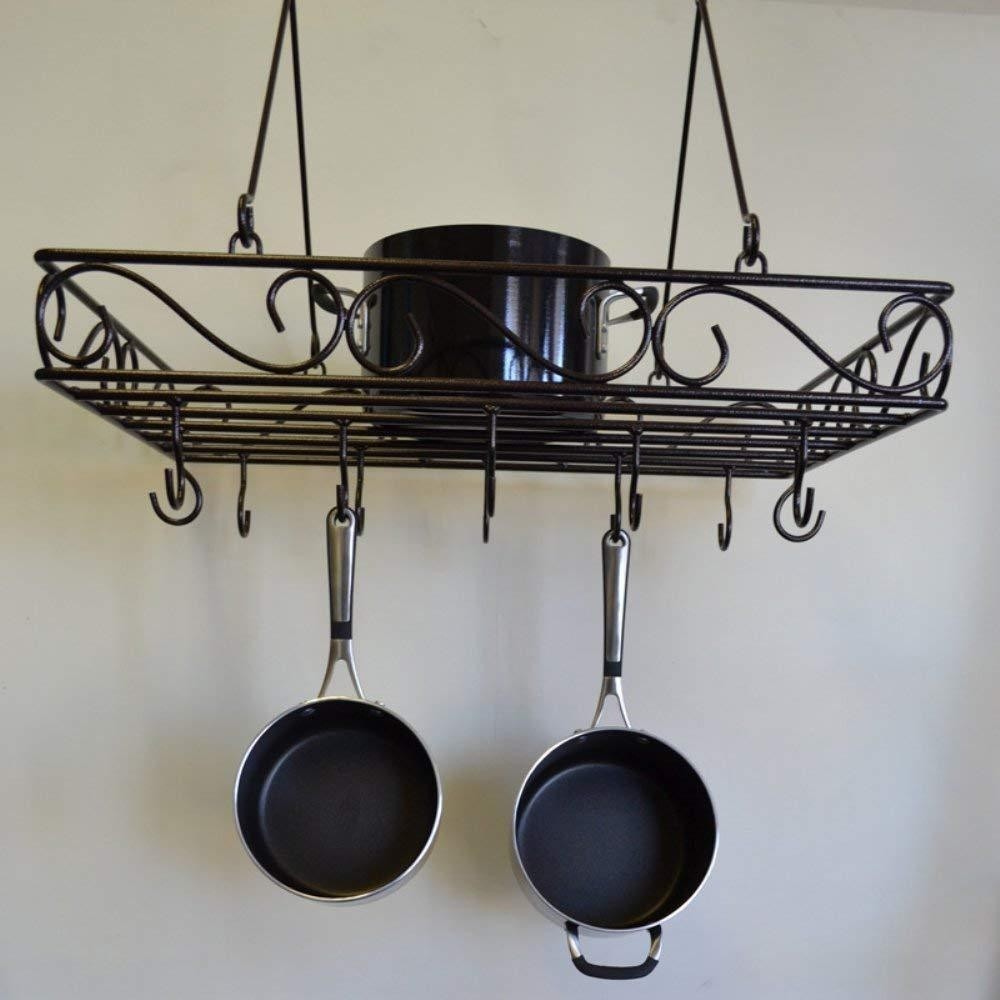 Shaker  40 Inch - Wrought Iron Pot Rack