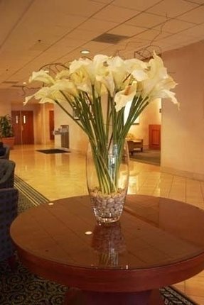 floral centerpieces arrangements artificial foter silk lillies bamboo contemporary water