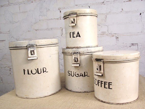 Flour canister set 1