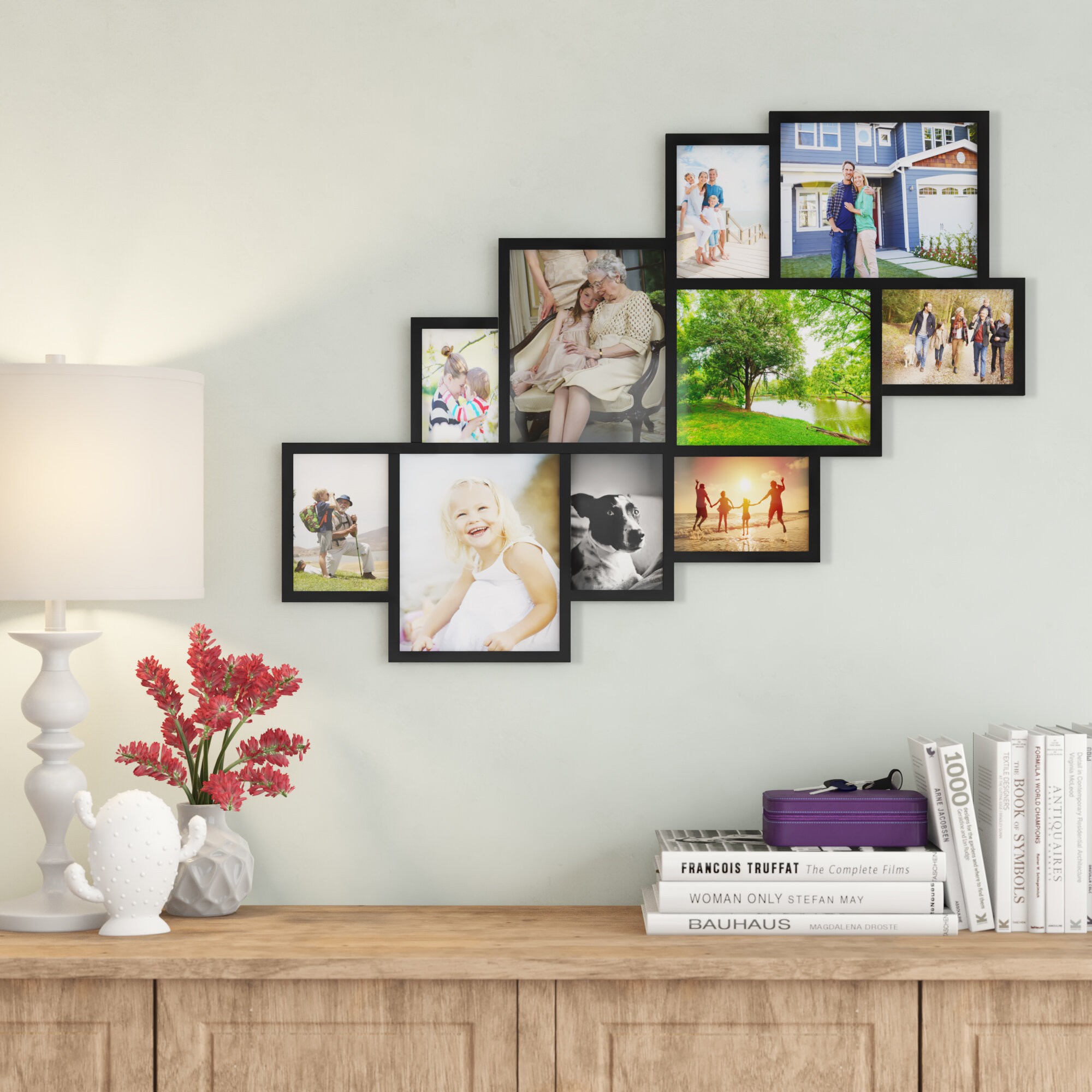 How to make a collage picture frame