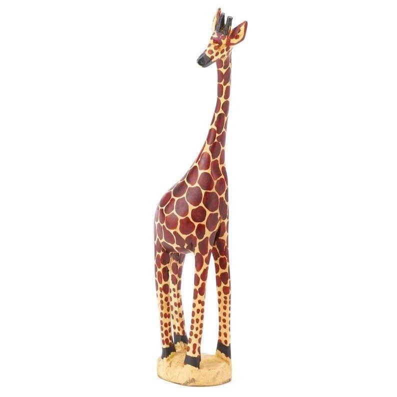 Kenyan South Africa Wooden Giraffe Figurine Home Decor