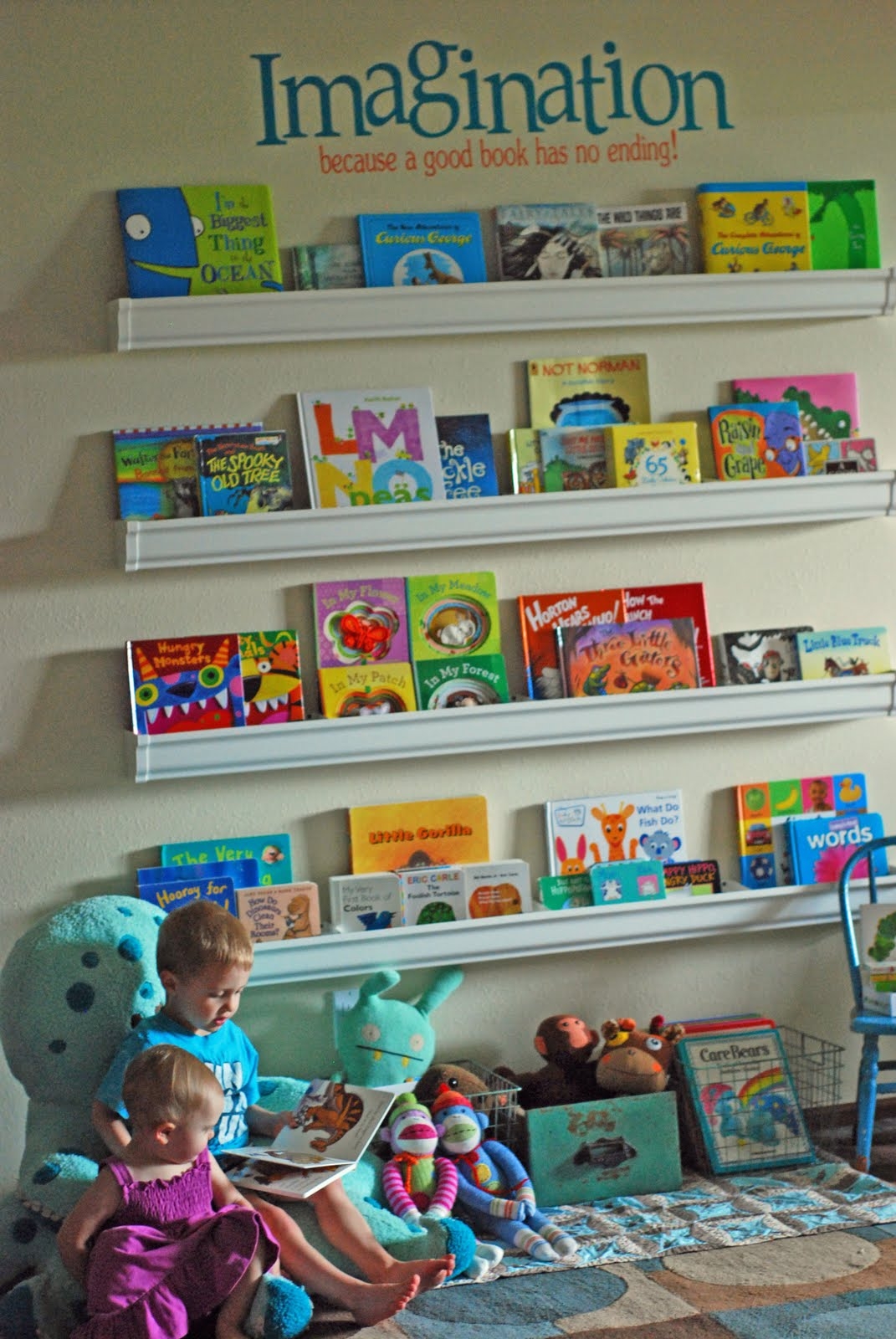 child bookshelf ideas