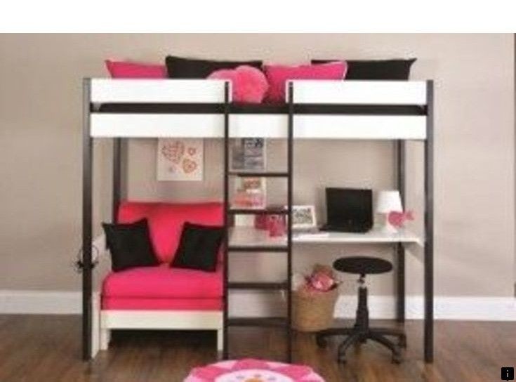 futon bunk bed with desk