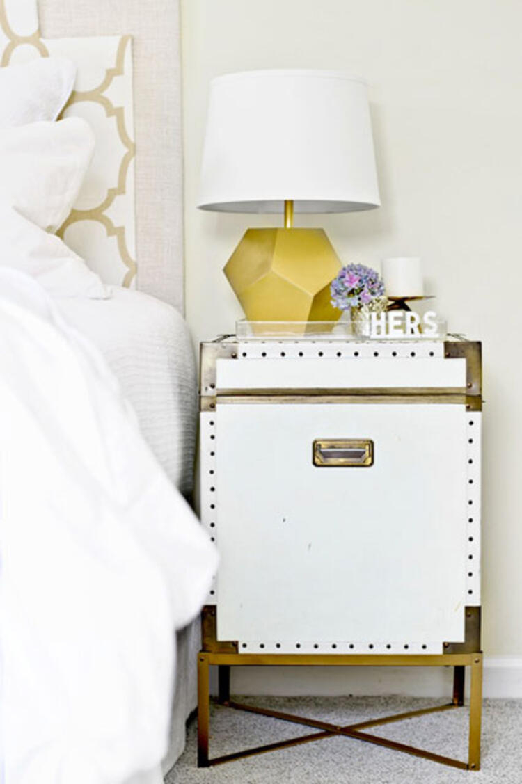 Luggage side table