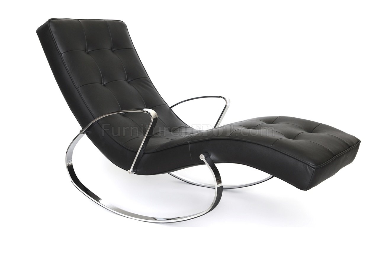 Modern Leather Rocking Chair Foter   Modern Leather Rocking Chair 