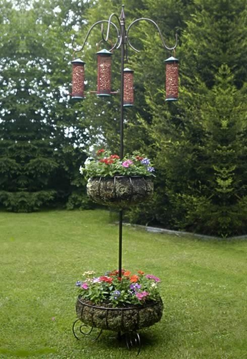 bird food stand