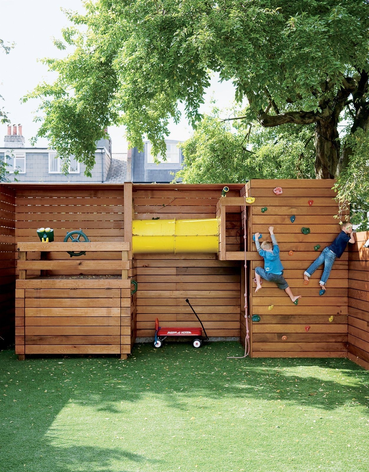 Outdoor playhouse for older kids