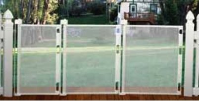 retractable screen pet gate