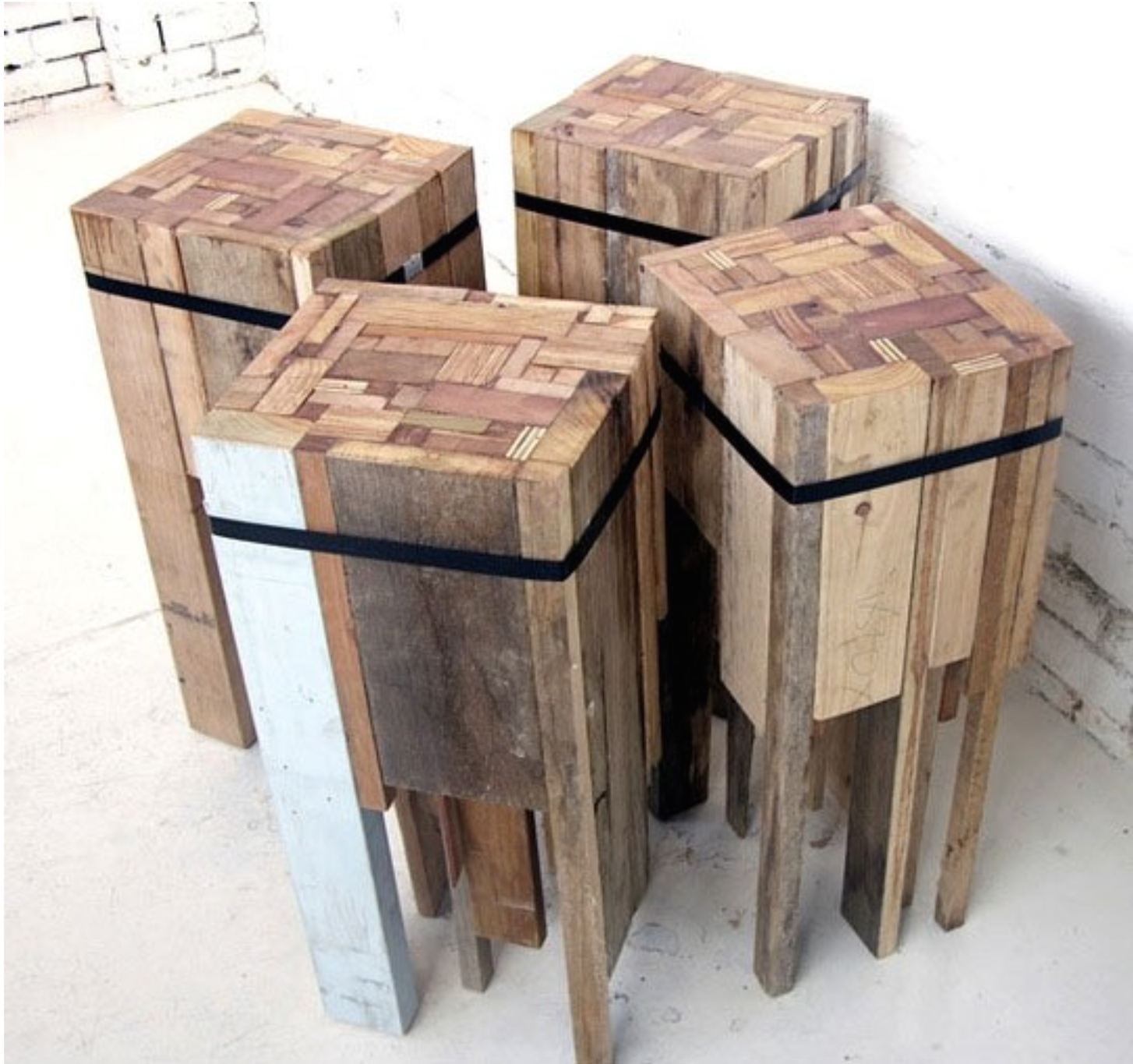 Outdoor wood bar stools with backs