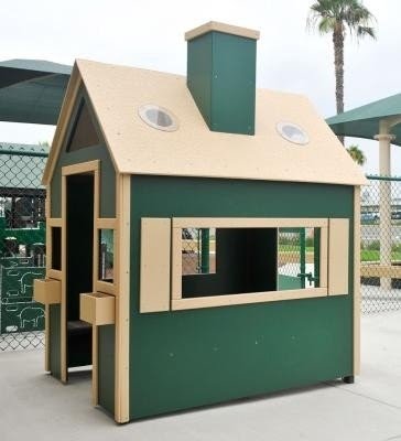 Plastic playhouse