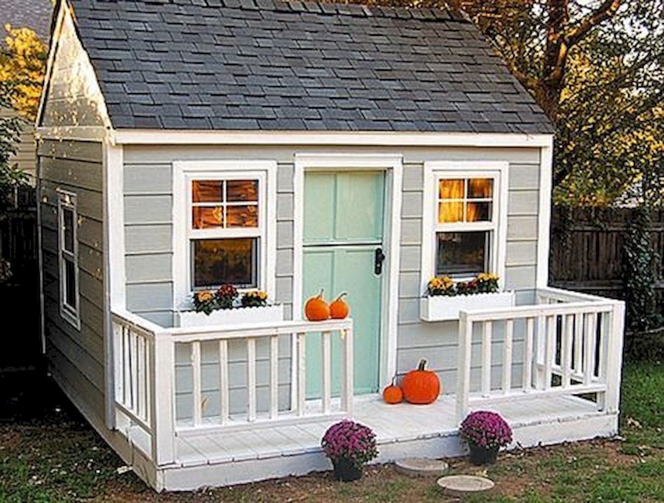 outdoor playhouse for older kids