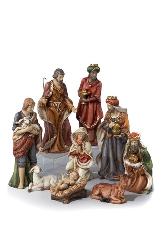 Porcelain Nativity Scene - Foter