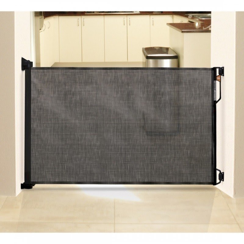 retractable garden gate