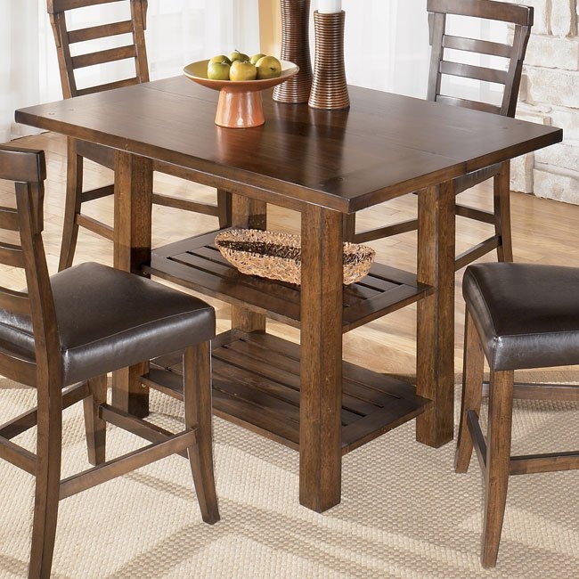 Rustic Counter Height Dining Table