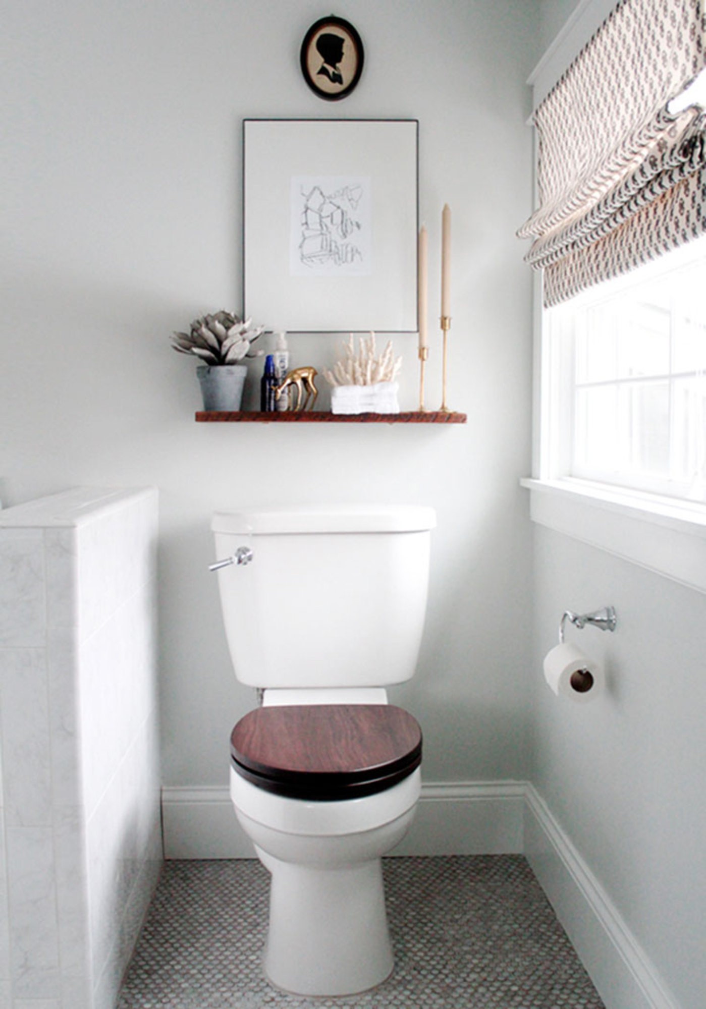 How High Should Floating Shelves Be Above Toilet Rispa