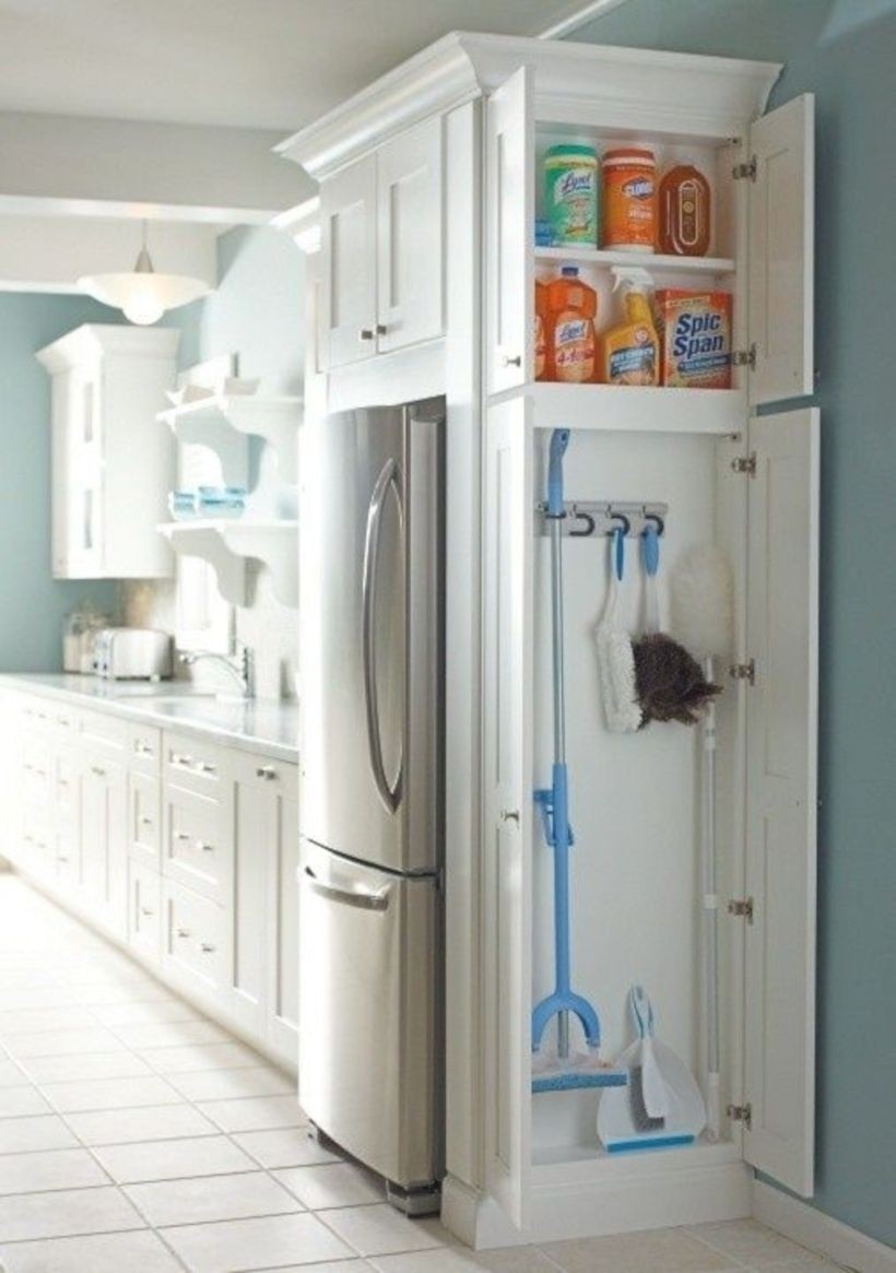 Slim Pantry Cabinets - Foter  Narrow cabinet kitchen, Small remodel, Narrow  pantry