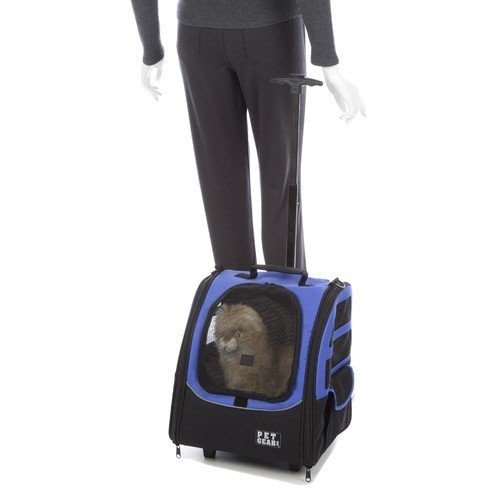Wheeled pet carriers