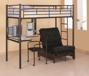 Loft Beds With Desk And Futon Ideas On Foter