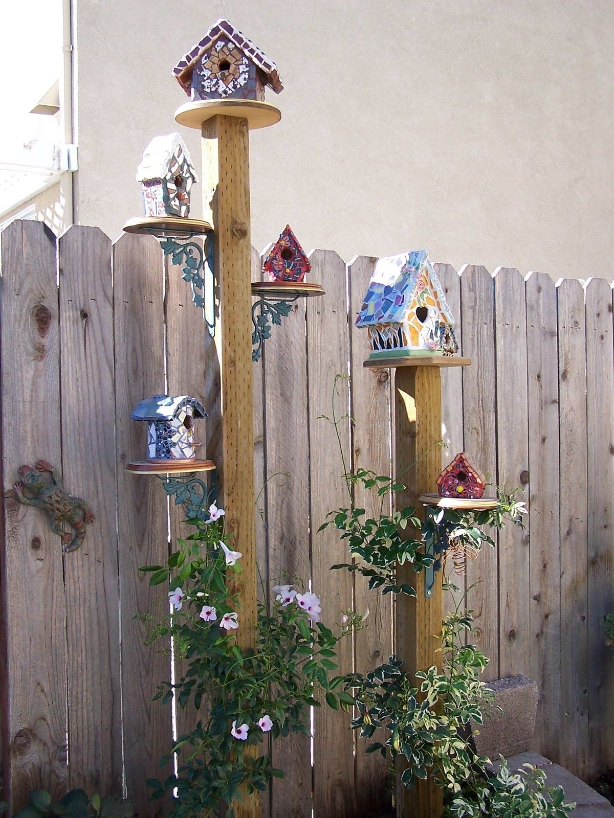 plant holder bird feeder stand