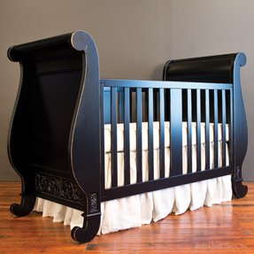 Black Sleigh Crib Ideas On Foter