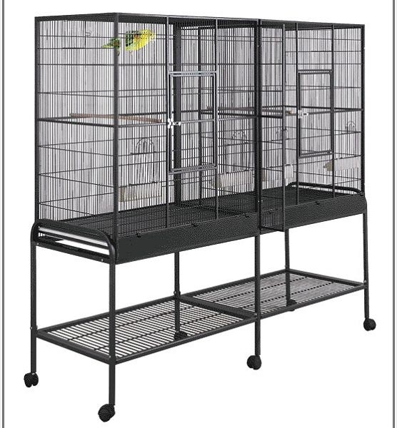 double parrot cage for sale