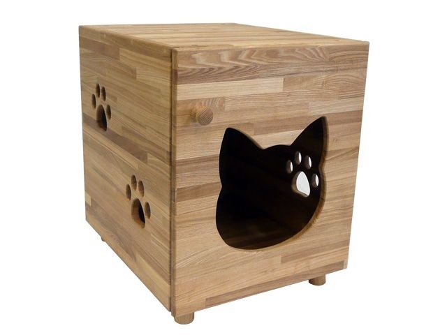 Cat litter box covers furniture