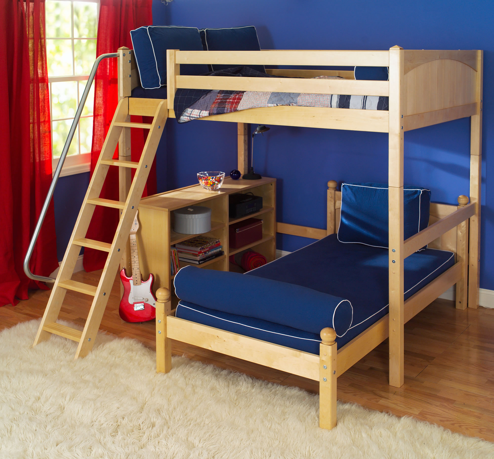 Cheap l shaped bunk beds