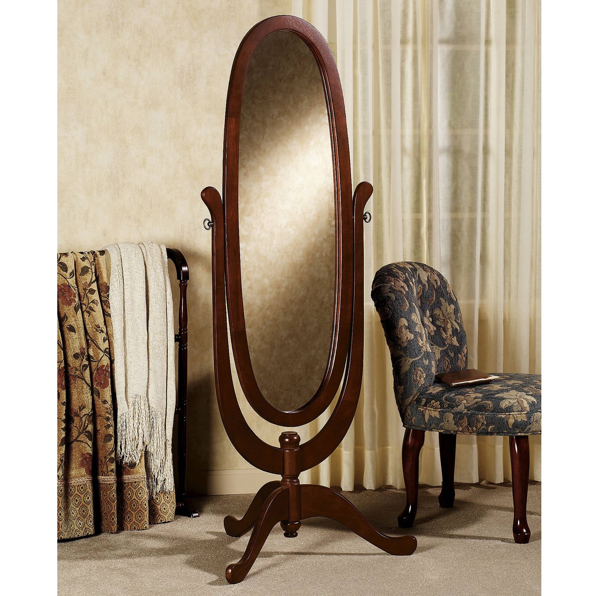 beveled dressing mirror