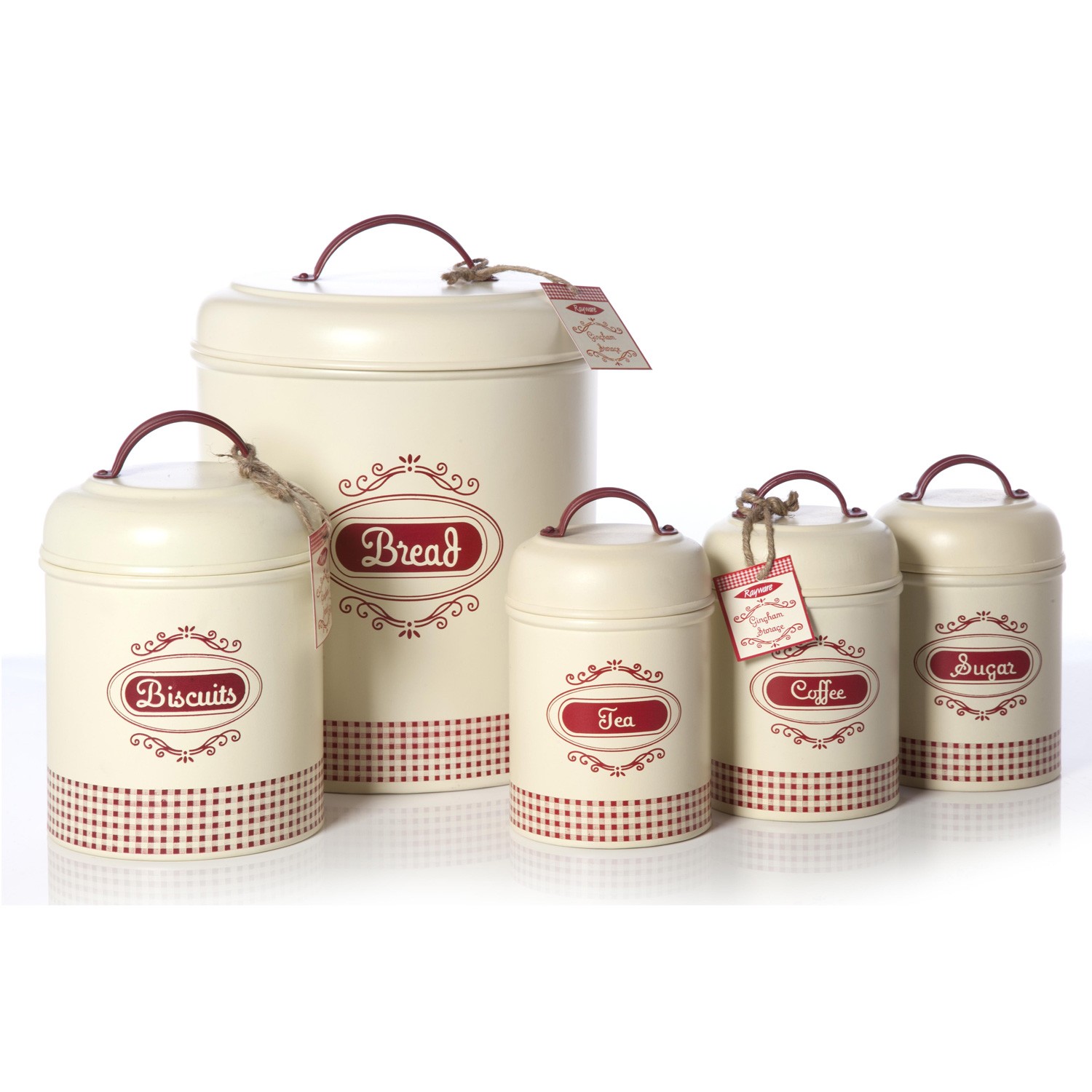 Country kitchen canisters