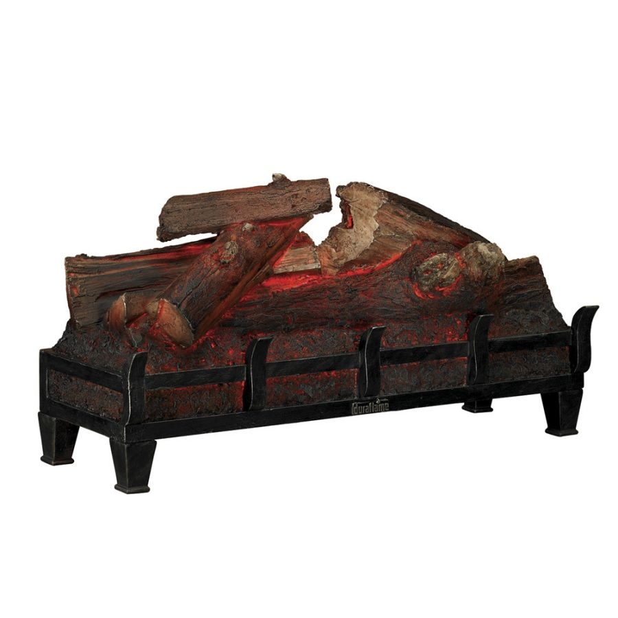 Duraflame Crackling Log Set in Black DFL001