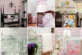 baby girl nursery curtains