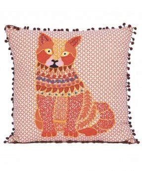 orange cat pillow