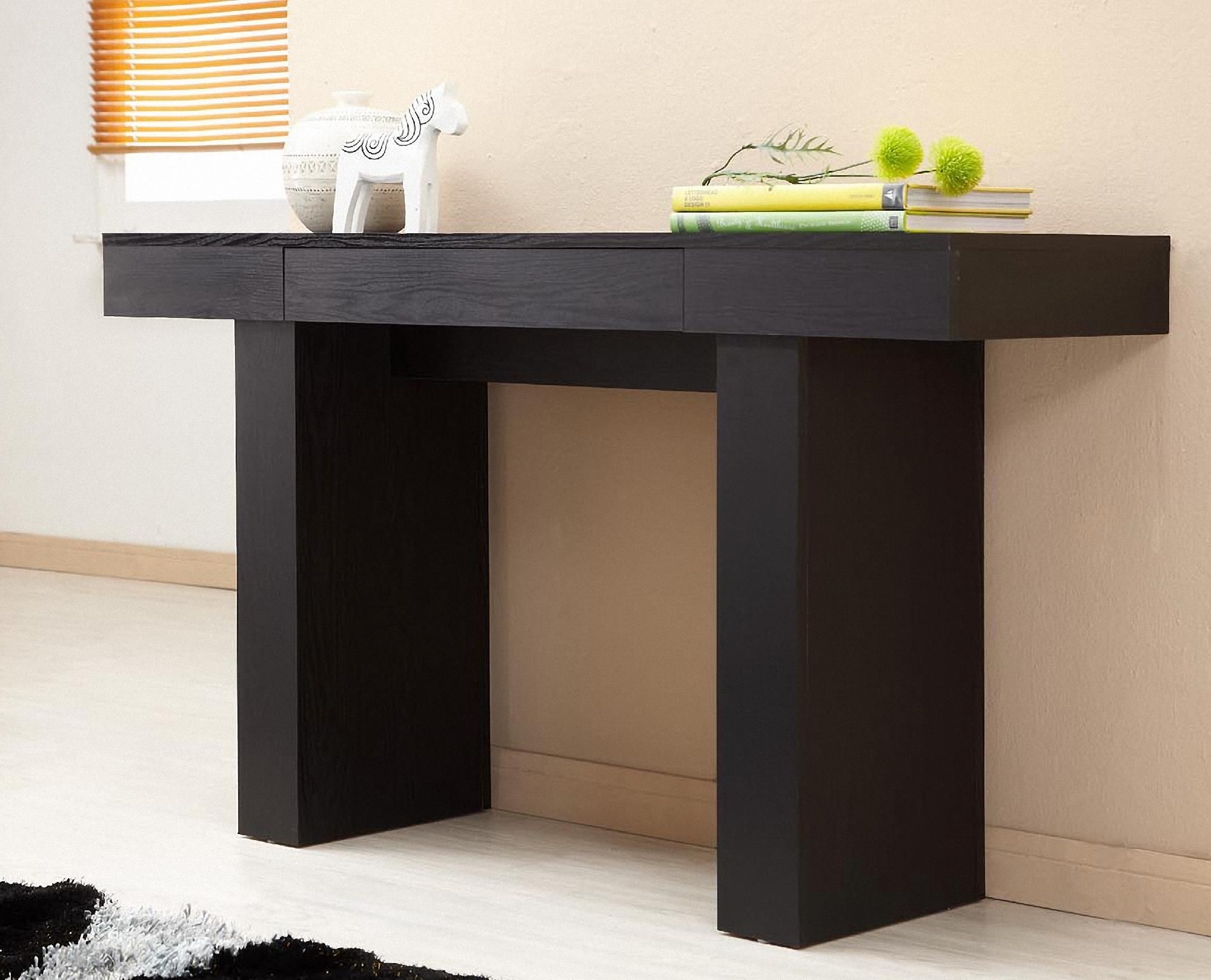 Modern console tables with drawers