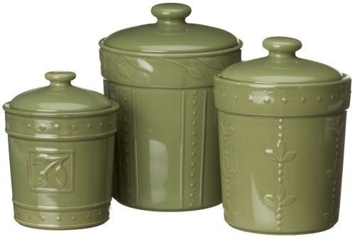 Signature Housewares Sorrento Kitchen Canister Set - Ivory