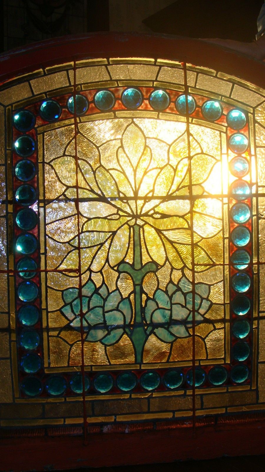 Stained glass panel patterns free