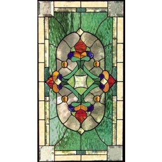 decorative stained glass window panels