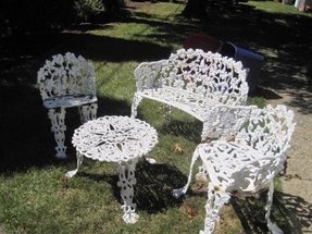 Cast Iron Patio Tables - Foter