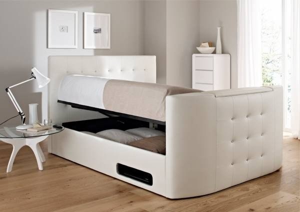 White Trundle Bed With Storage - Foter