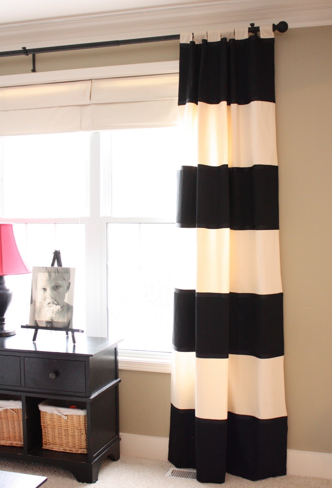 Black Striped Shower Curtain Ideas On Foter